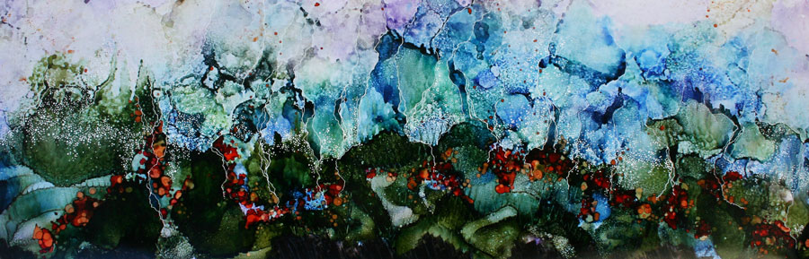 Alcohol Ink Painting - Inspire Art